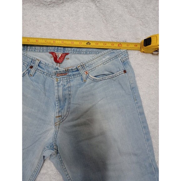 Lucky Brand by Gene Montesano Women's 10/30 Crop Blue Light Denim Jeans - Picture 6 of 15